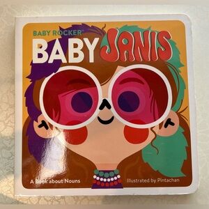 Running Press Kids | Baby Rocker Baby Janis. A book about nouns book.